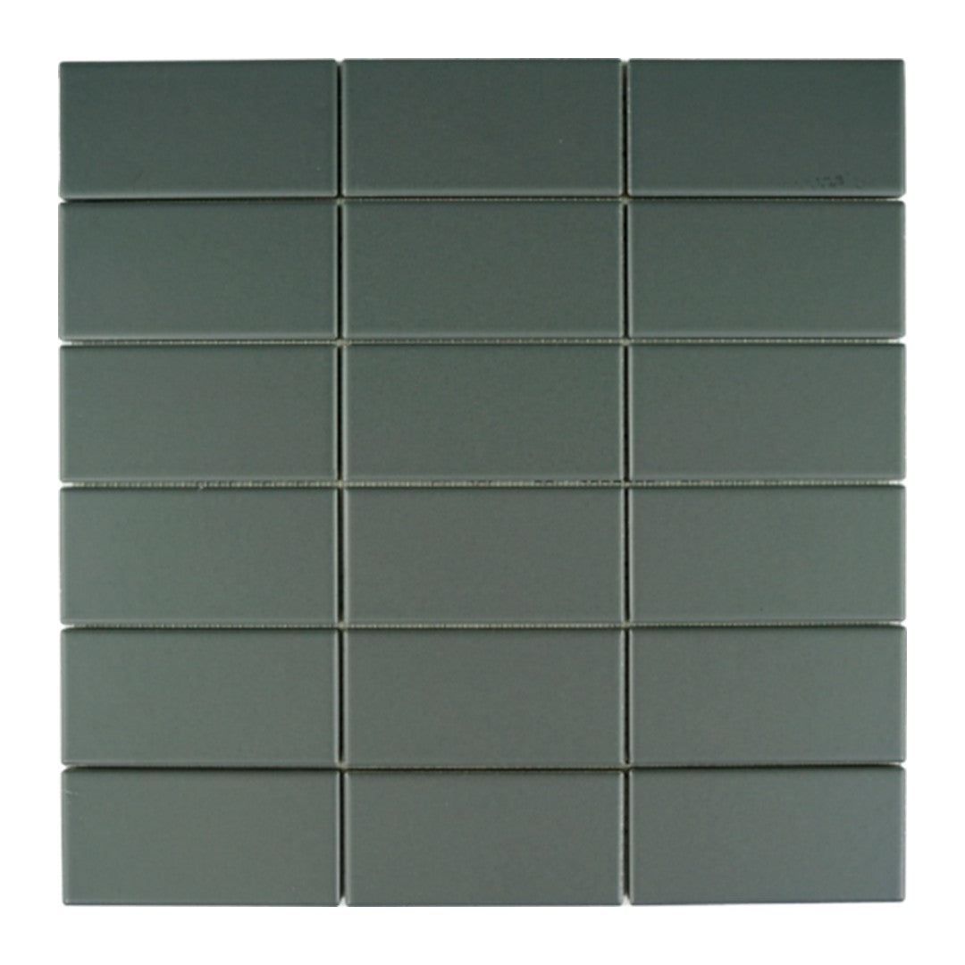 Keystone Set 2003 12" x 12" Porcelain 2x4" Mosaic