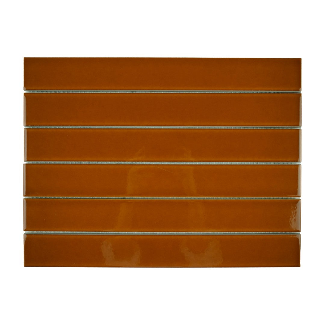 Keystone Flauti Flat 2" x 16" Porcelain Mosaic