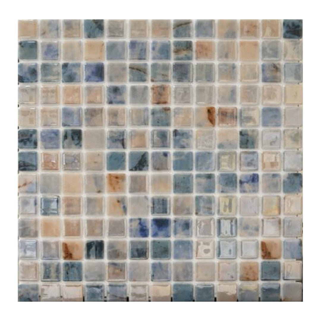 Keystone Flamingo 12" x 12" Glass Mosaic