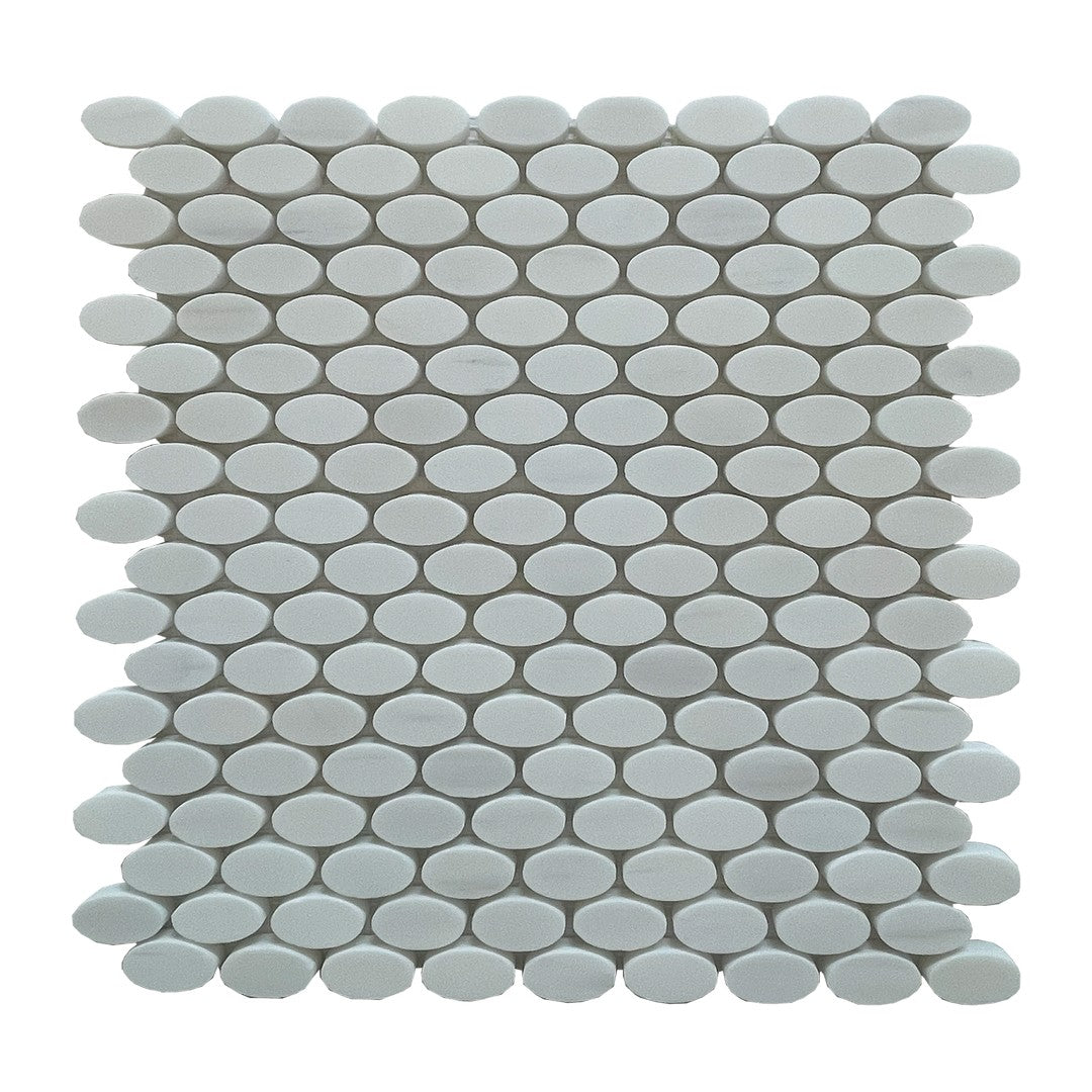 Keystone Dolomite Natural Stone Oval Mosaic