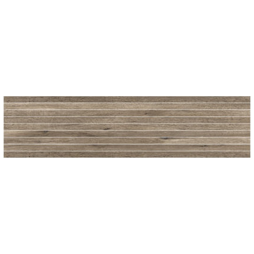 Keystone Firenze Teak 12" x 48" Porcelain Mosaic
