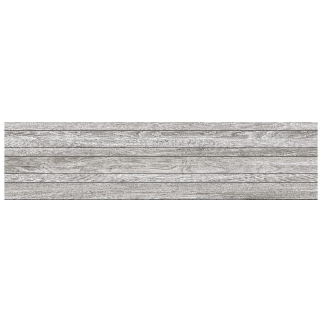 Keystone Skyline Teak 12" x 48" Porcelain Mosaic