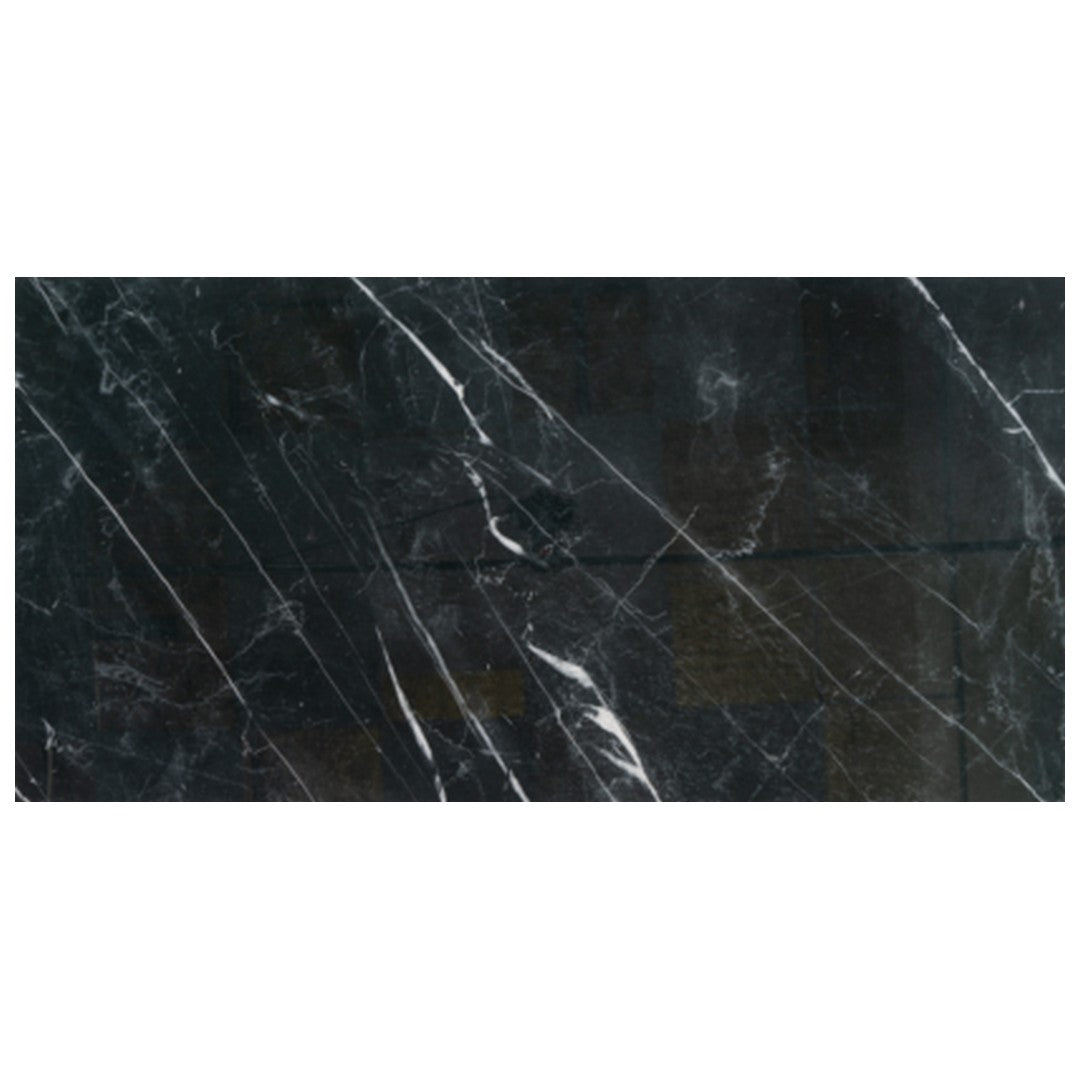 Keystone Marquina 24" x 48" Polished Porcelain Floor Tile