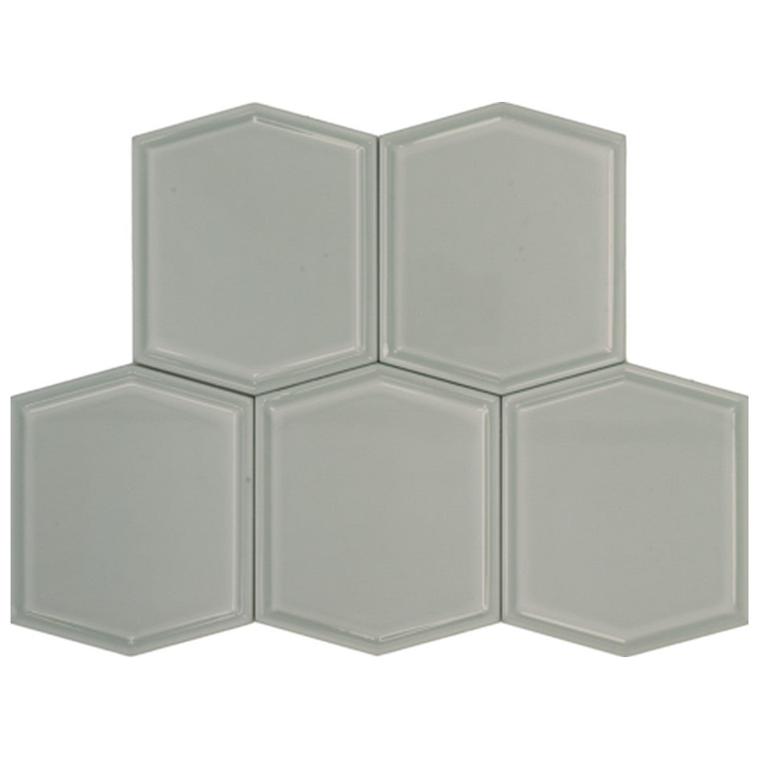 Keystone-Frame-5"-x-6"-Polished-Ceramic-Wall-Tile-Turquoise