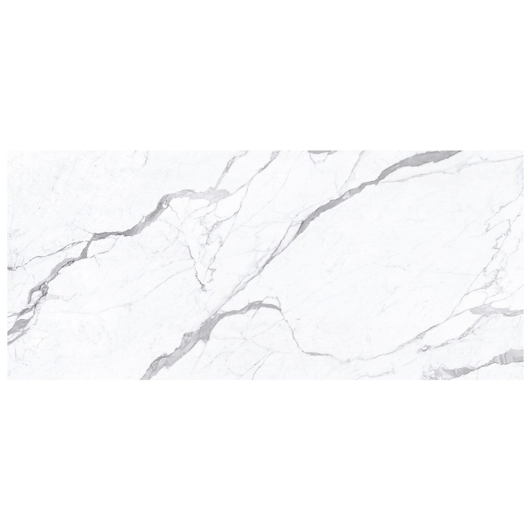 Keystone Statuario Superiore 24" x 48" Matte Porcelain Floor Tile