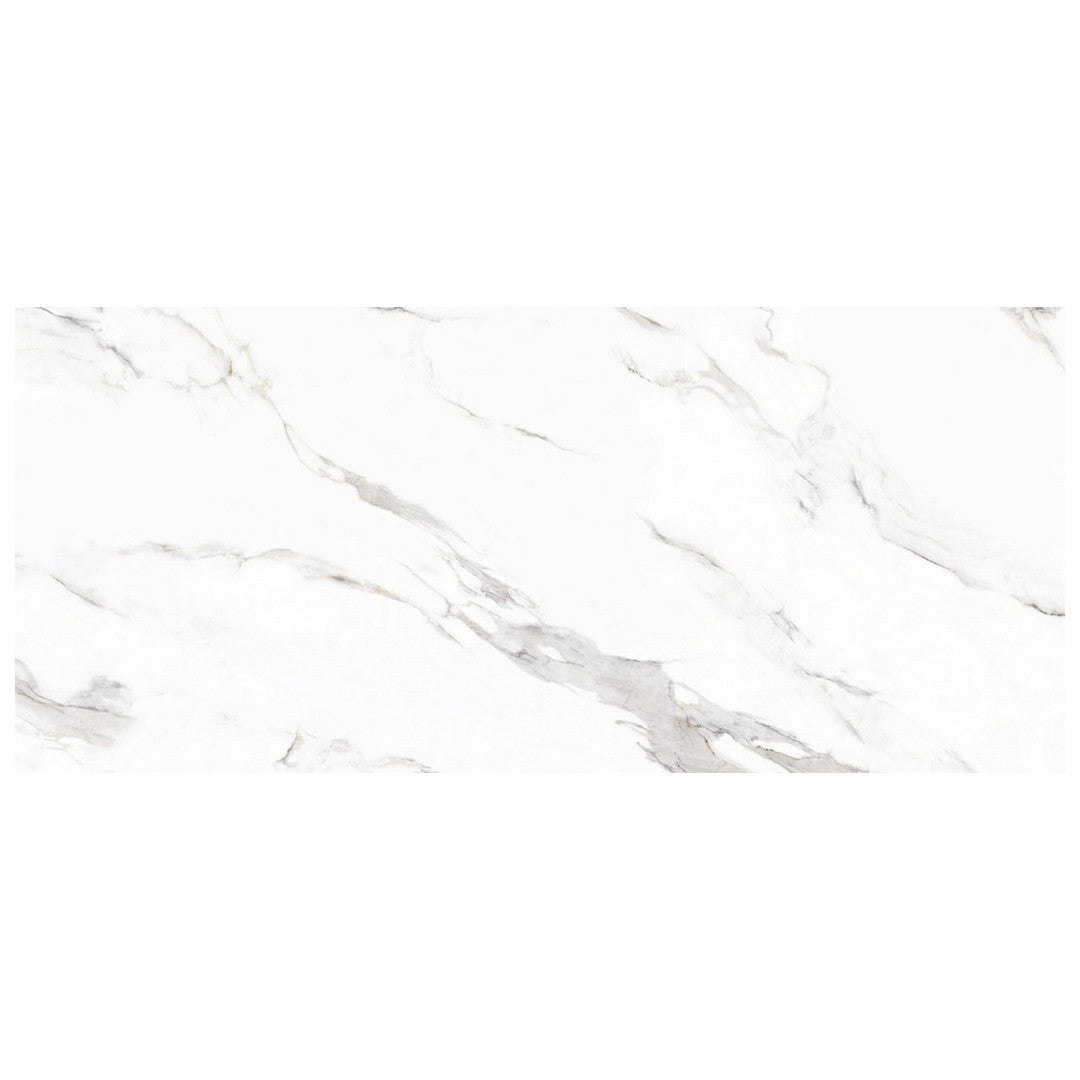 Keystone Calacatta 24" x 48" Matte Porcelain Floor Tile