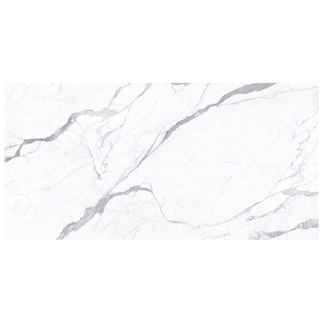 Keystone Statuario Superiore 12" x 24" Matte Porcelain Floor Tile