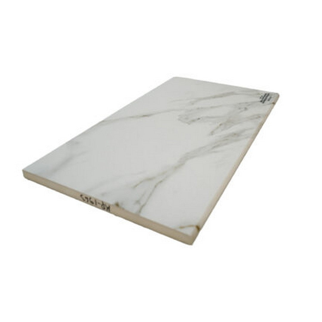 Keystone-Calacatta-13"-x-24"-Porcelain-Bullnose-Coping-Calacatta