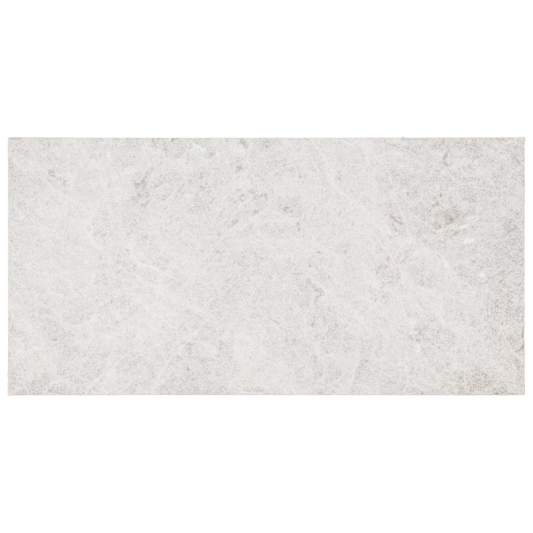 Keystone Aqua Gray 6" x 12" Sandblasted Marble 3cm Paver