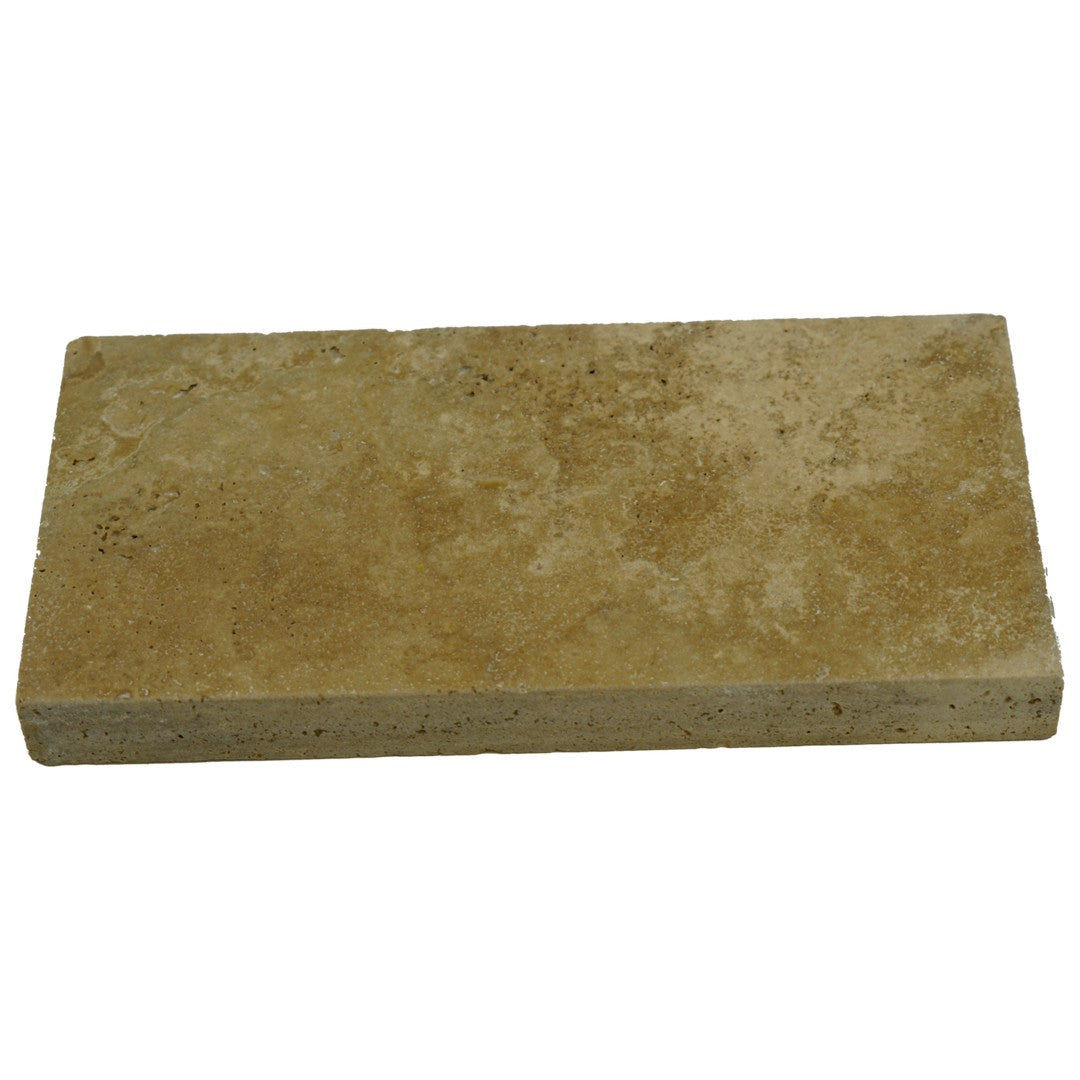Keystone Tuscany Rustic 6" x 12" Tumbled Travertine 3cm Paver