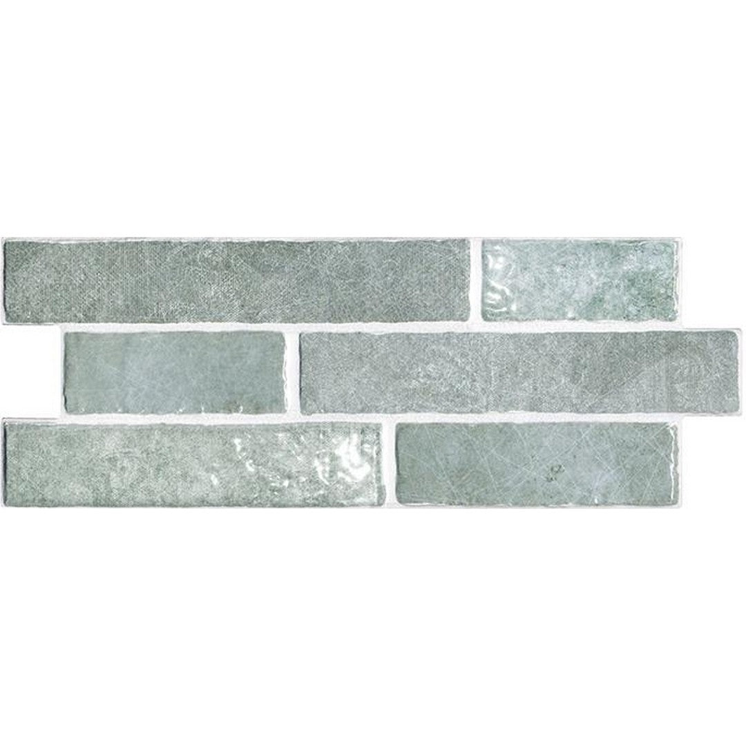 Tesoro Dany 6.25" x 15.25" Interlocking Brick Porcelain Tile