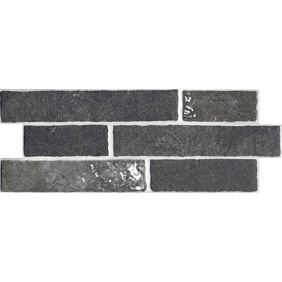Tesoro Dany 6.25" x 15.25" Interlocking Brick Porcelain Tile