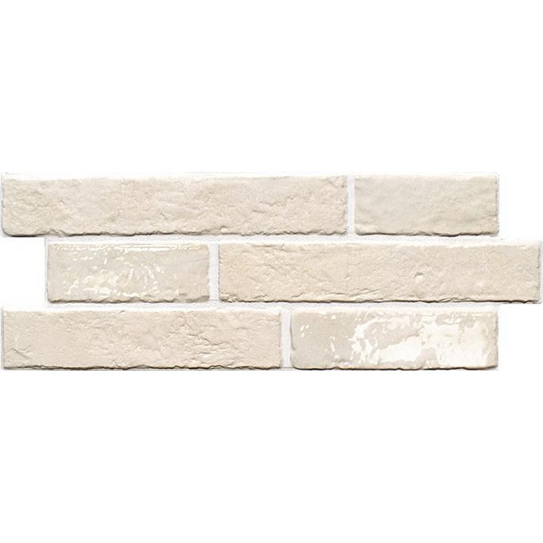 Tesoro Dany 6.25" x 15.25" Interlocking Brick Porcelain Tile