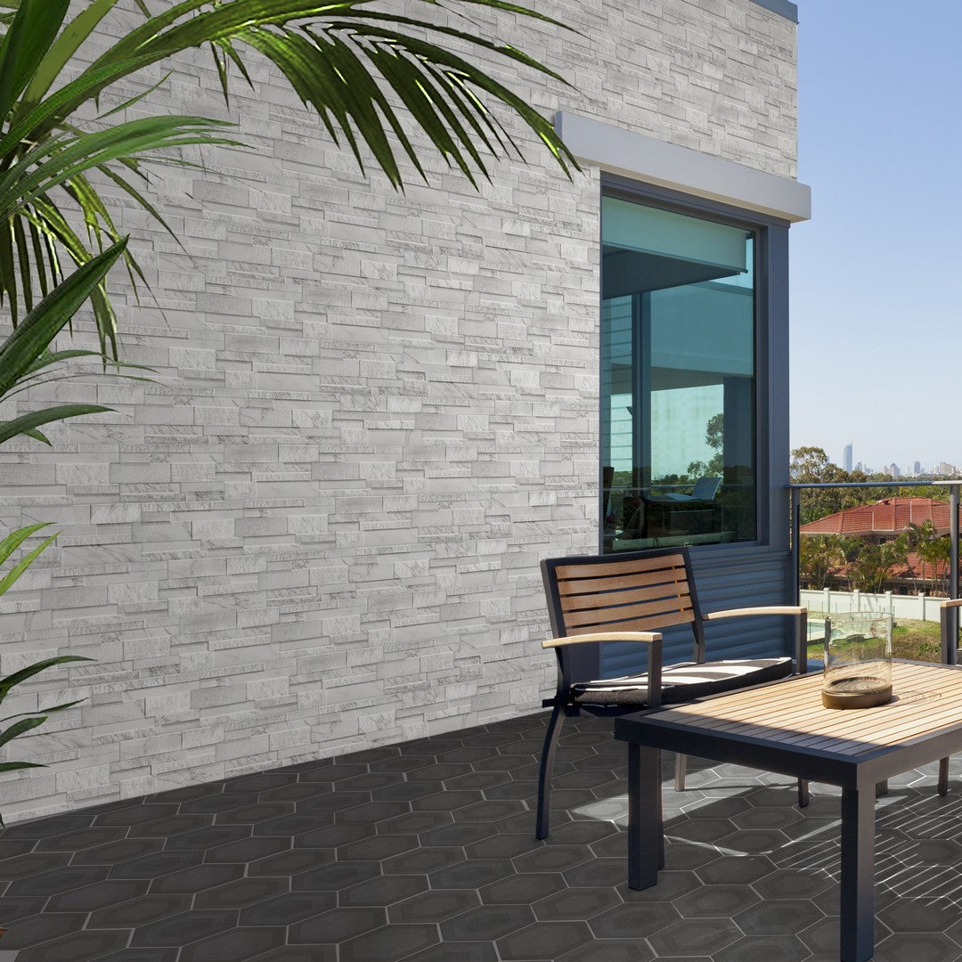 Tesoro-Marmi-6.25-x-15.25-Pressed-Textured-Porcelain-Ledgerstone-White