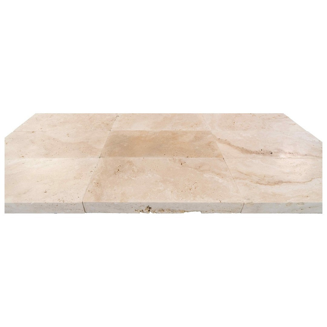 Keystone-Tiramisu-6"-x-12"-Tumbled-Travertine-Paver-Tiramisu