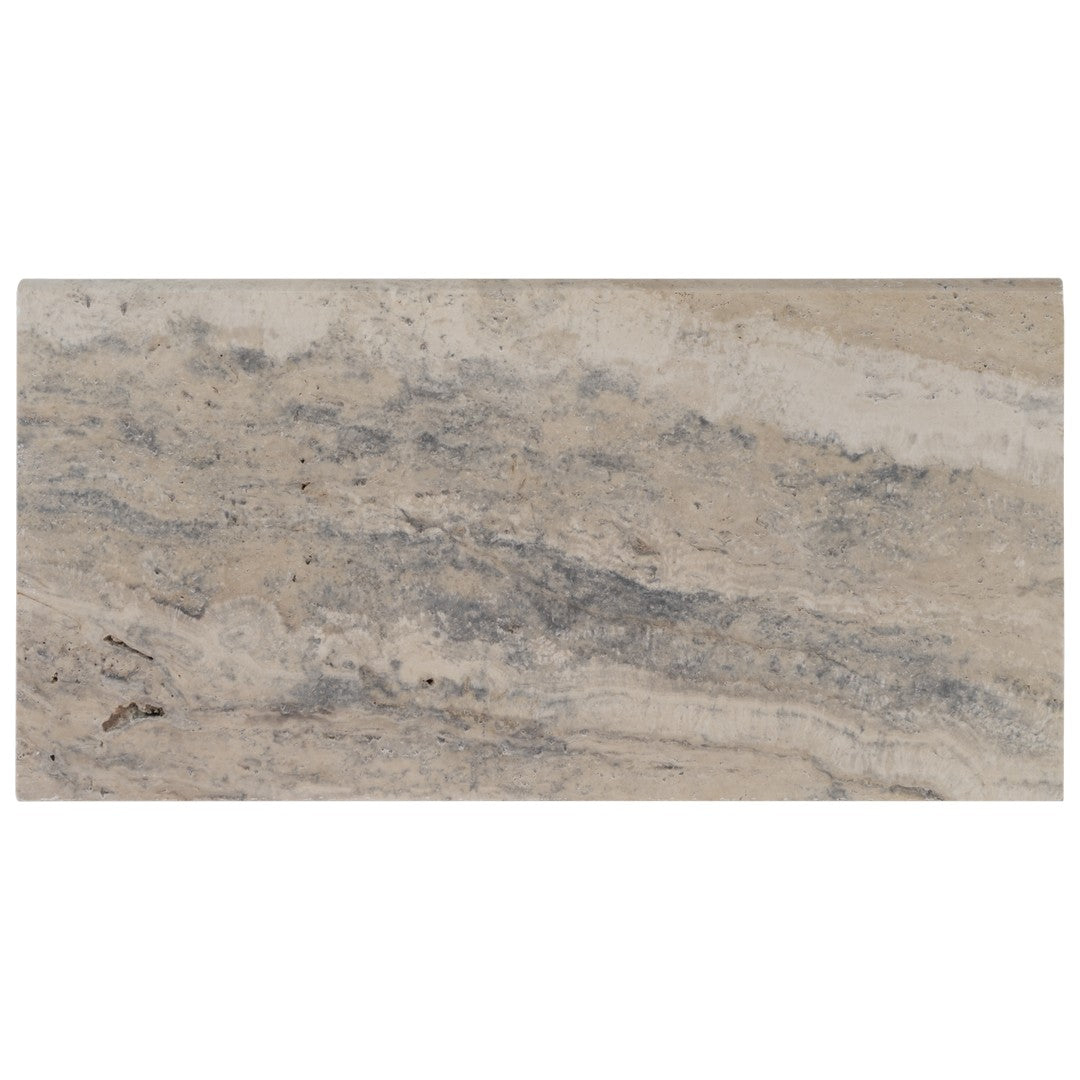 Keystone Colorado 12" x 24" Travertine Bullnose Coping
