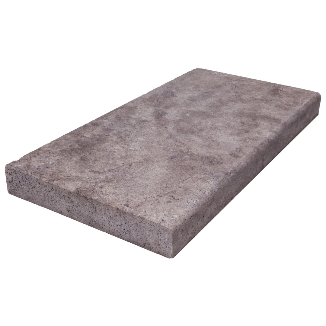 Keystone Nordic Silver 12" x 24" Tumbled Travertine 5cm Paver