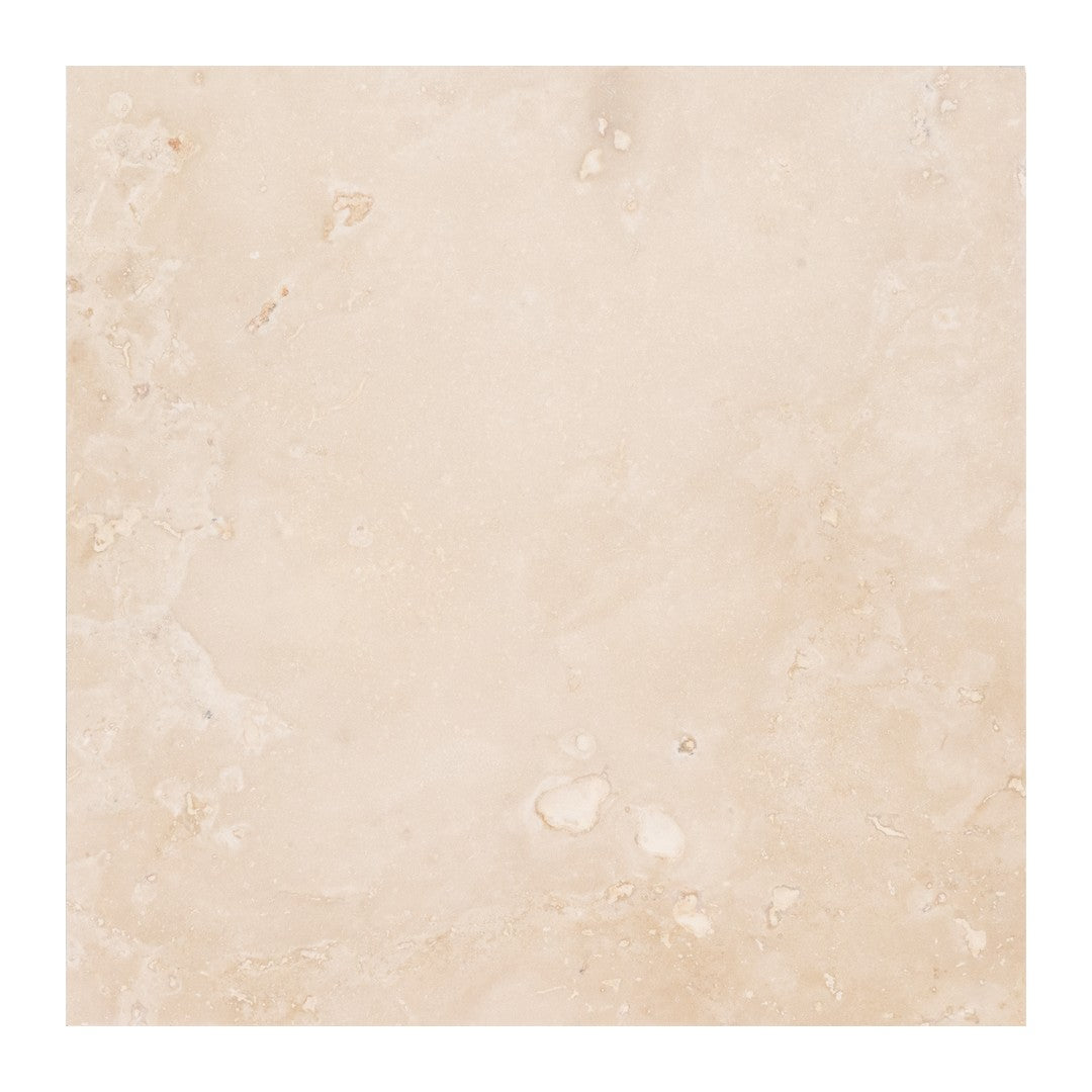 Keystone Extra Light 12" x 12" Honed Travertine Filled Tile