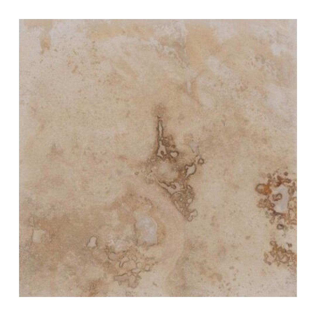Keystone Tiramisu 12" x 12" Honed Travertine Filled Tile