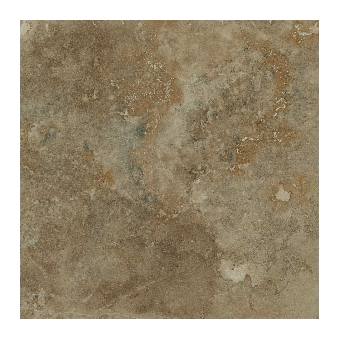 Keystone Ivory Rustic 18" x 18" Honed Travertine Filled Tile