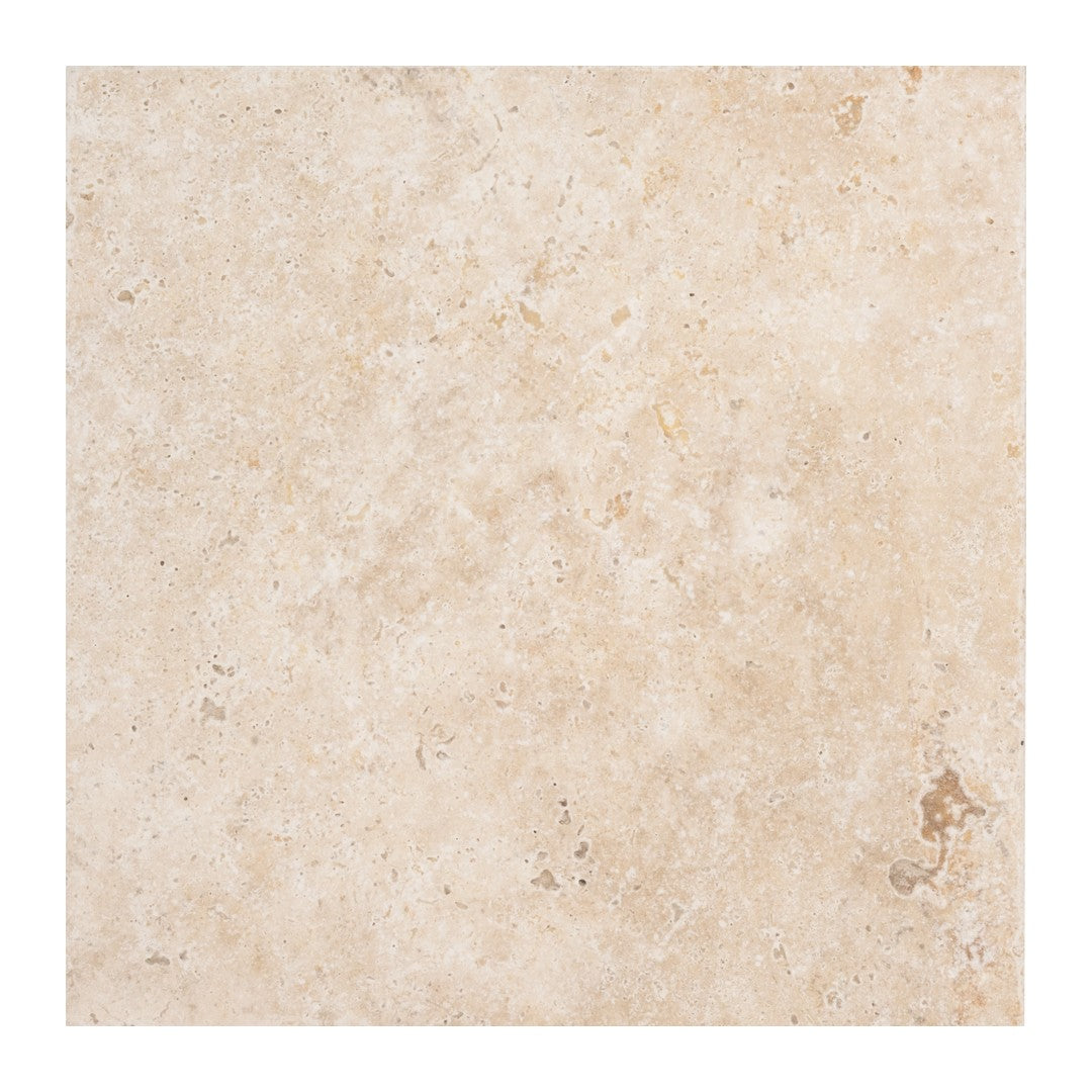 Keystone Light Classic 12" x 12" Tumbled Travertine Paver