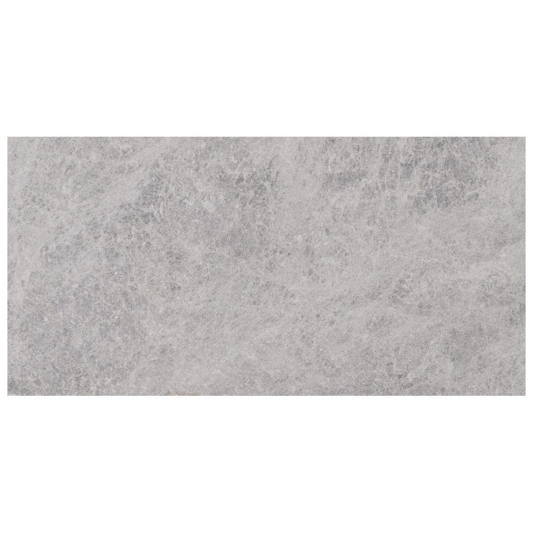 Keystone Cleopatra Gray 16" x 24" Sandblasted Marble 5cm Paver