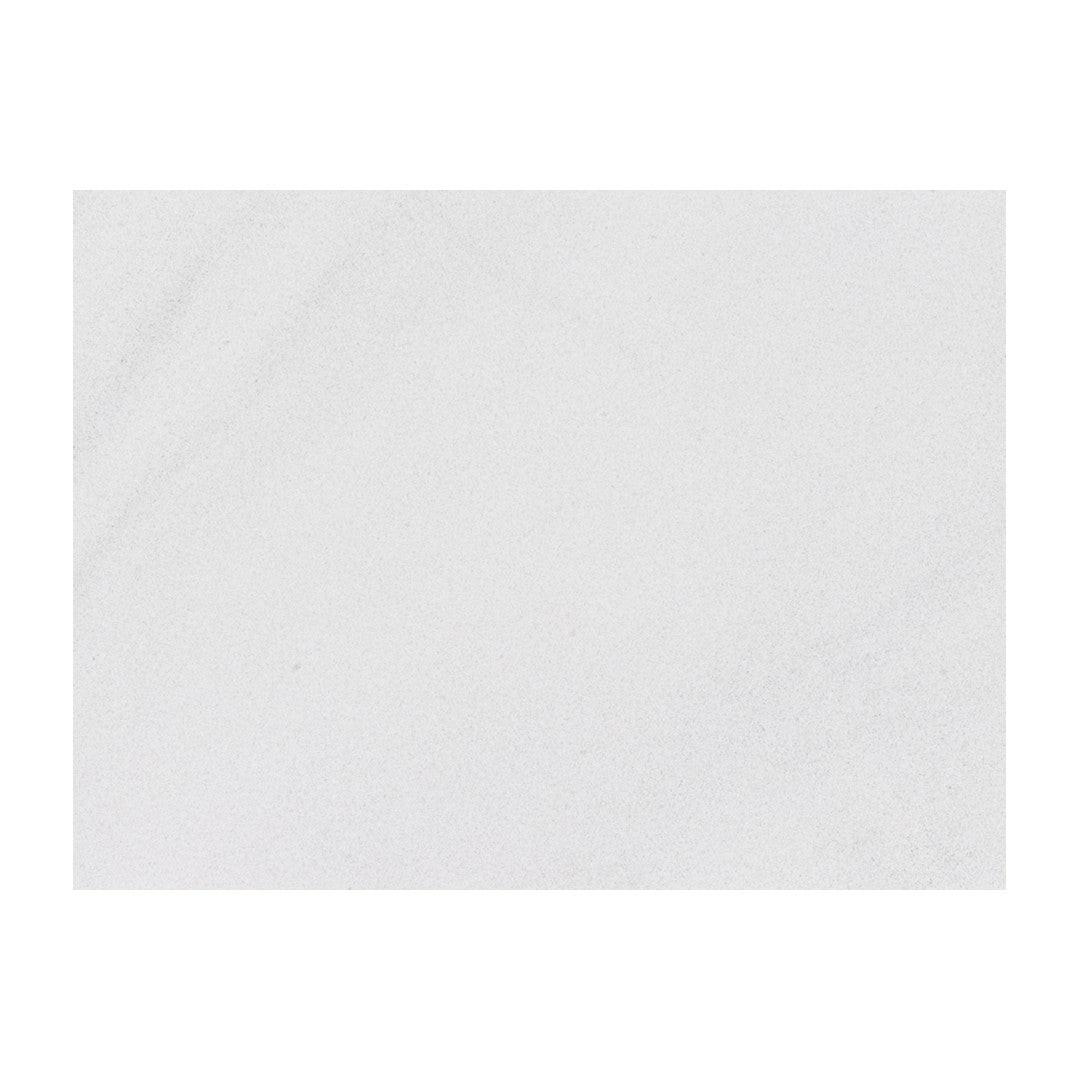 Keystone Snow White 16" x 24" Sandblasted Marble 5cm Paver