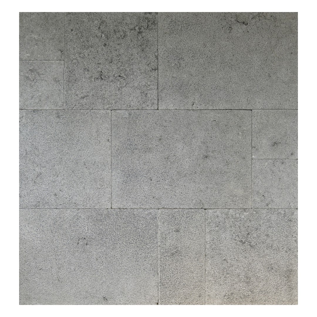 Keystone Moonlit Gray Marble Versailles Pattern Paver