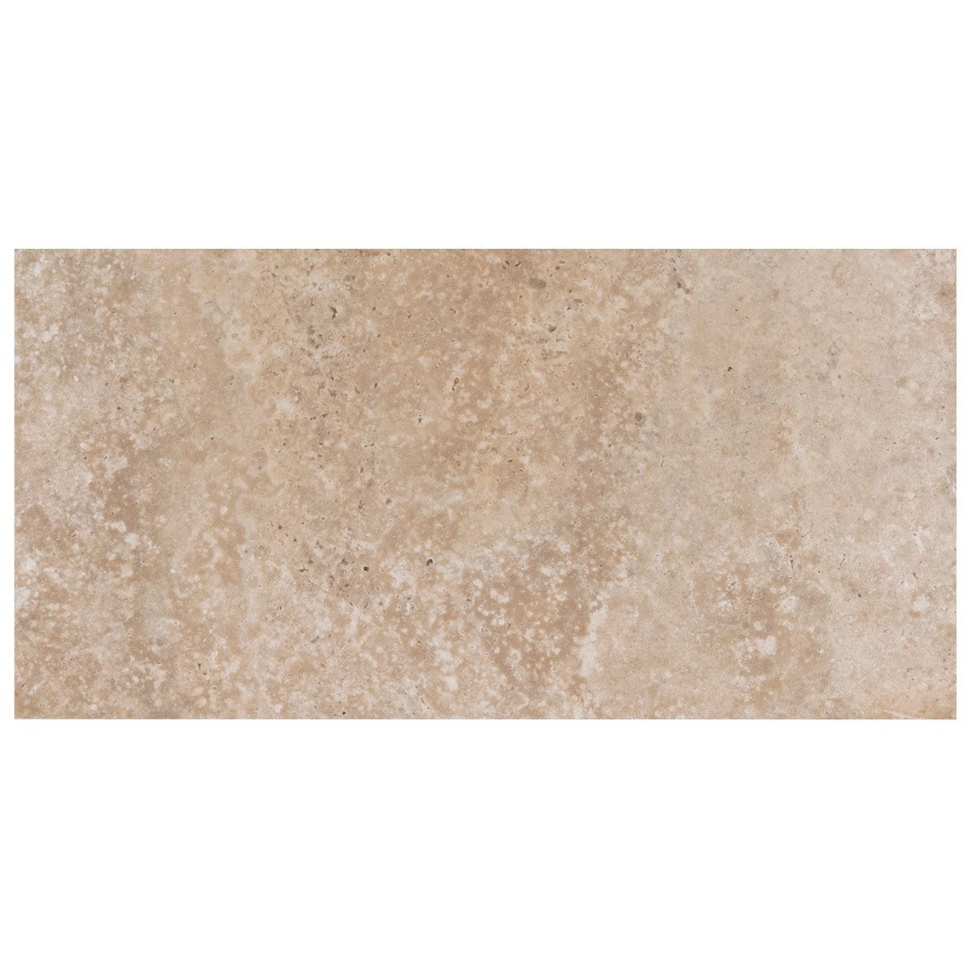 Keystone Colorado 4" x 12" Tumbled Travertine 5cm Paver