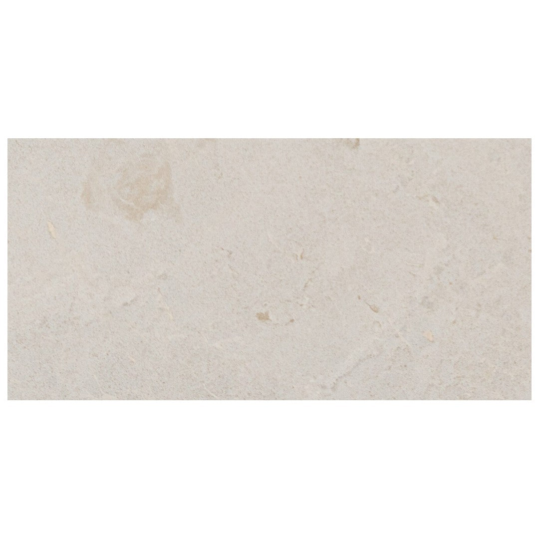 Keystone Troy Beige 4" x 12" Sandblasted Marble 5cm Bullnose Coping