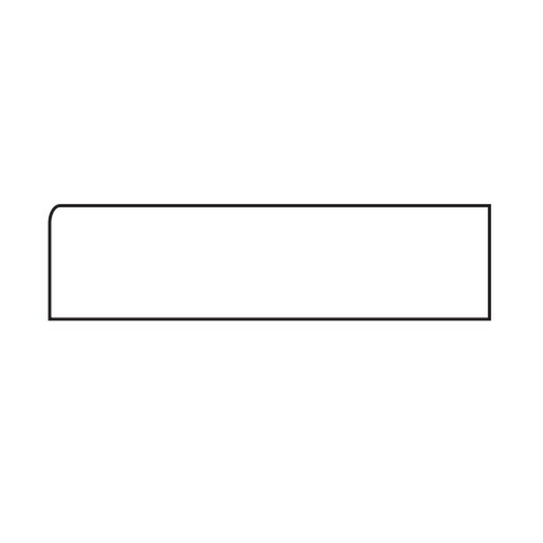 Tesoro Ibiza 3" x 24" Rectified Polished Porcelain Bullnose