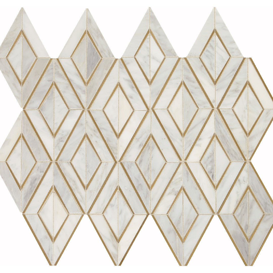 Daltile Lavaliere 10" x 12" Diamond Mosaic