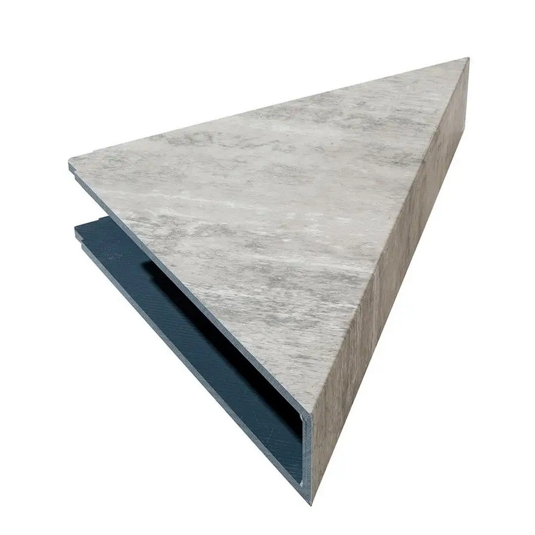 Lico US 7" x 15" Waterproof Vinyl Shower Shelf