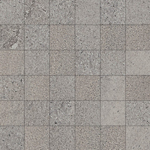 Happy Floors Limerock 12" x 12" Natural Porcelain 2" Mosaic