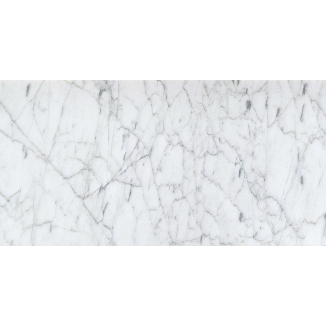 Emser Marble Bianco Gioia 12" x 24" Honed Marble Tile