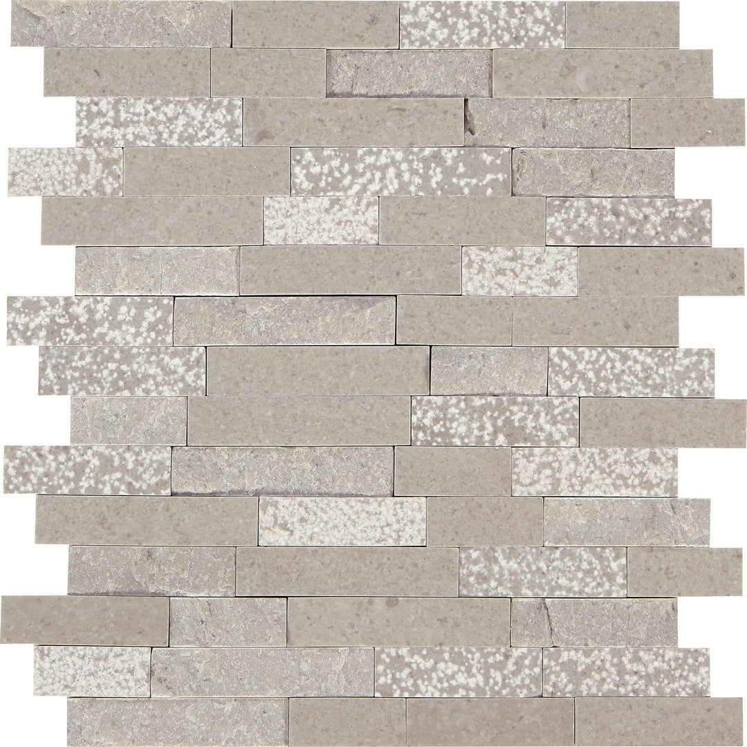 Marazzi Predella 12" x 12" Straight Marble Random Linear Mosaic