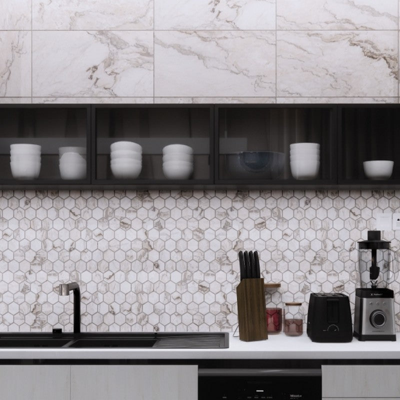 Emser-Lenza-12-x-12-Honed-2-Hexagon-Marble-Mosaic-Fiore