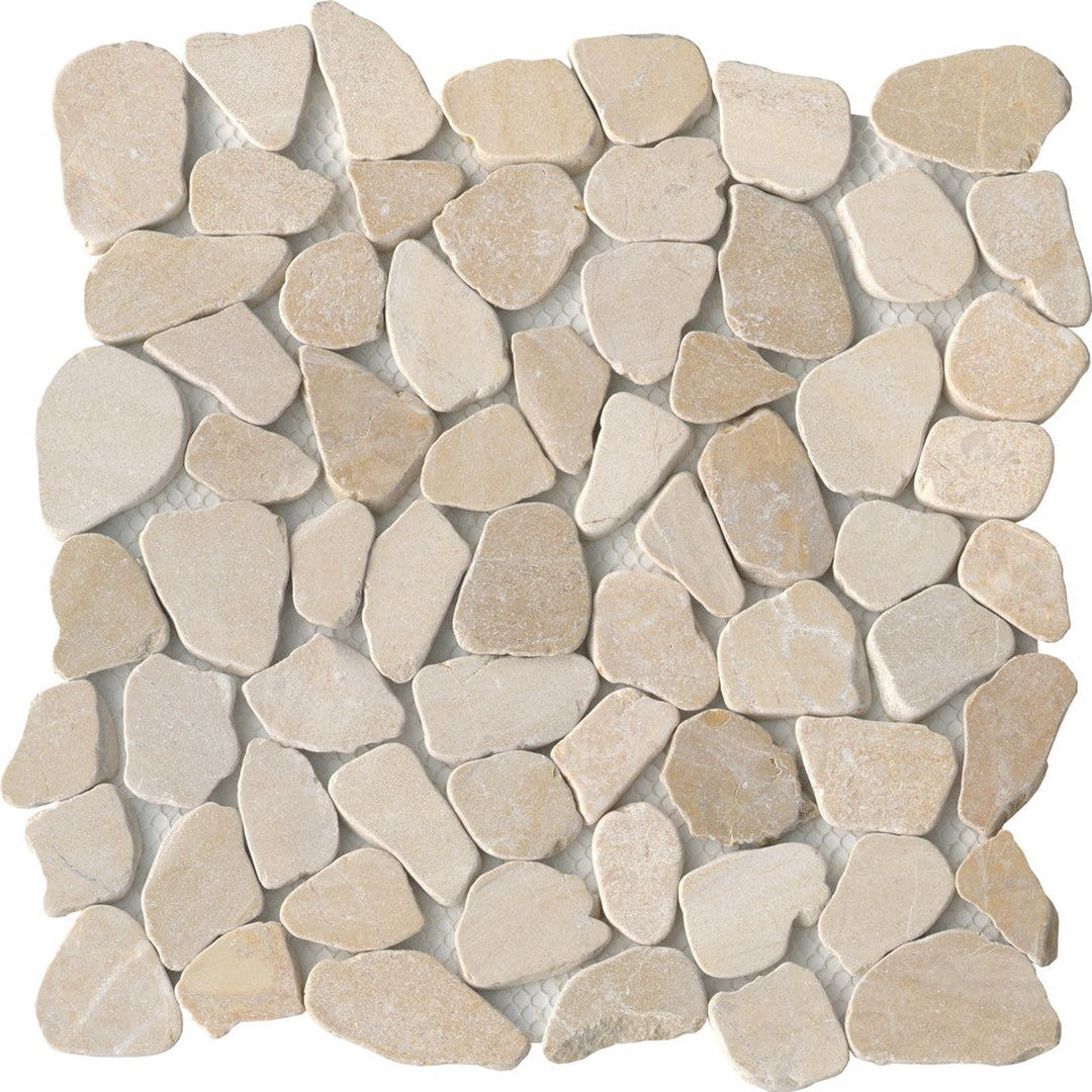 Emser Cultura 12" x 12" Natural Stone Onyx Pebble Mosaic