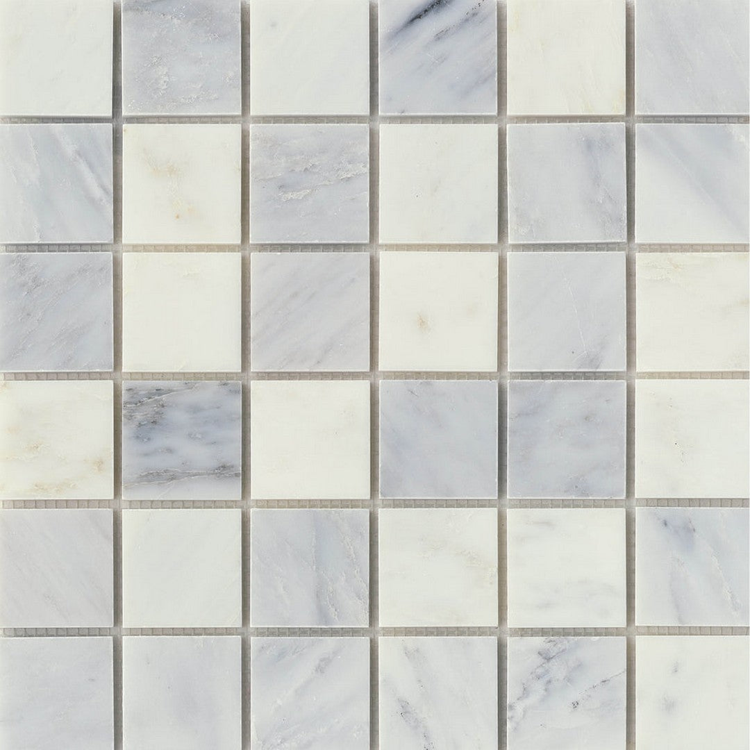 Emser Winter Frost 12" x 12" Polished Marble 2" Mosaic