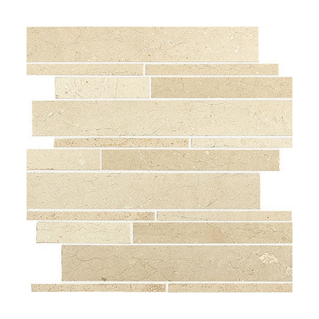 Daltile Natural Stone Marble 12" x 15" Mix Random Linear Mosaic