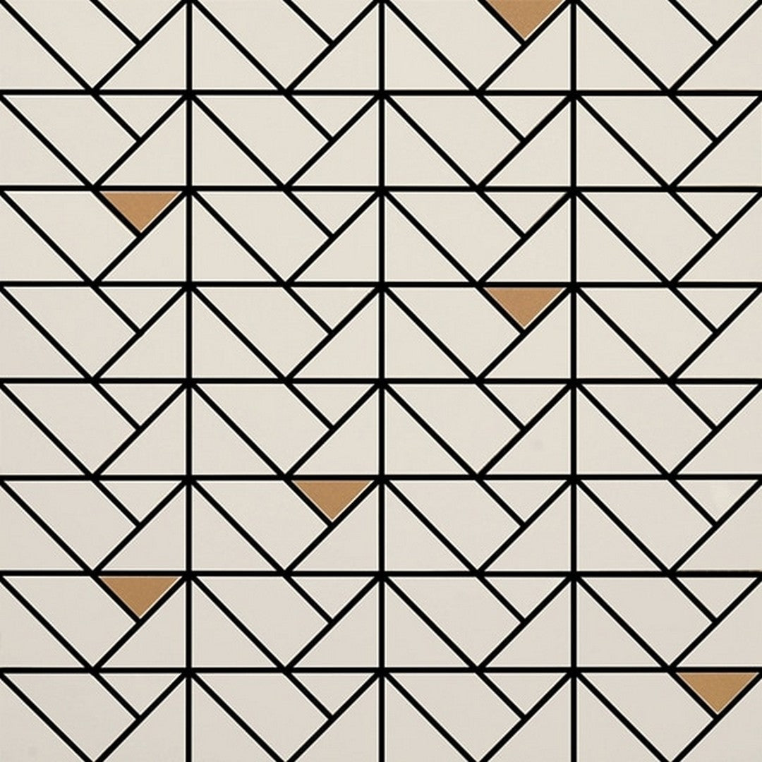 Daltile Eclettica 16" x 16" Matte Ceramic Triangle Mosaic