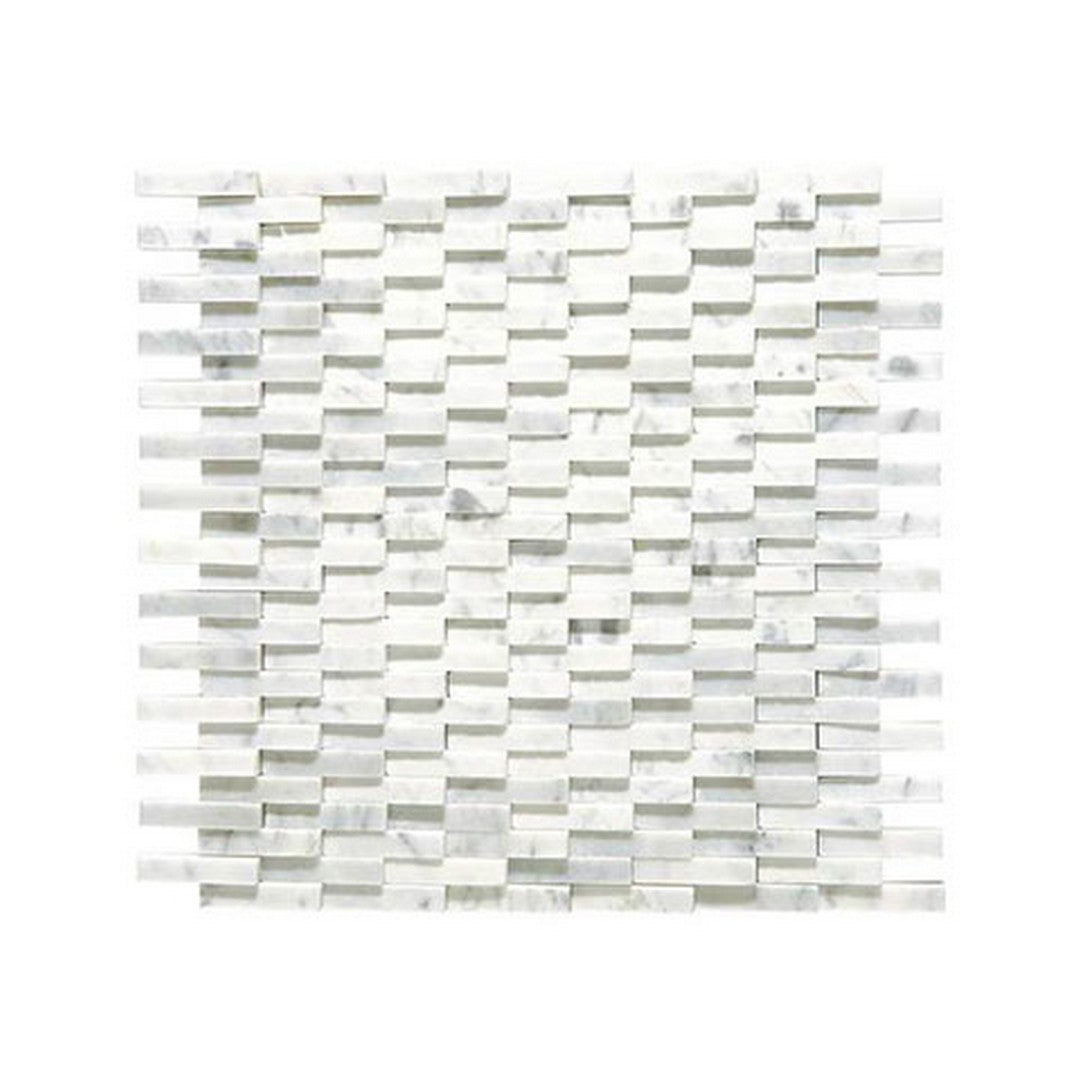 Daltile Natural Stone Marble 12" x 13" Polished 2.37x0.25" Cladding Mosaic