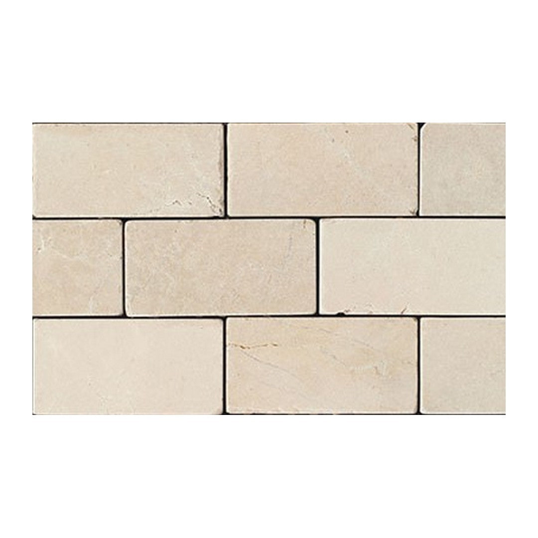 Daltile Natural Stone Marble 3" x 6" Tumbled Tile