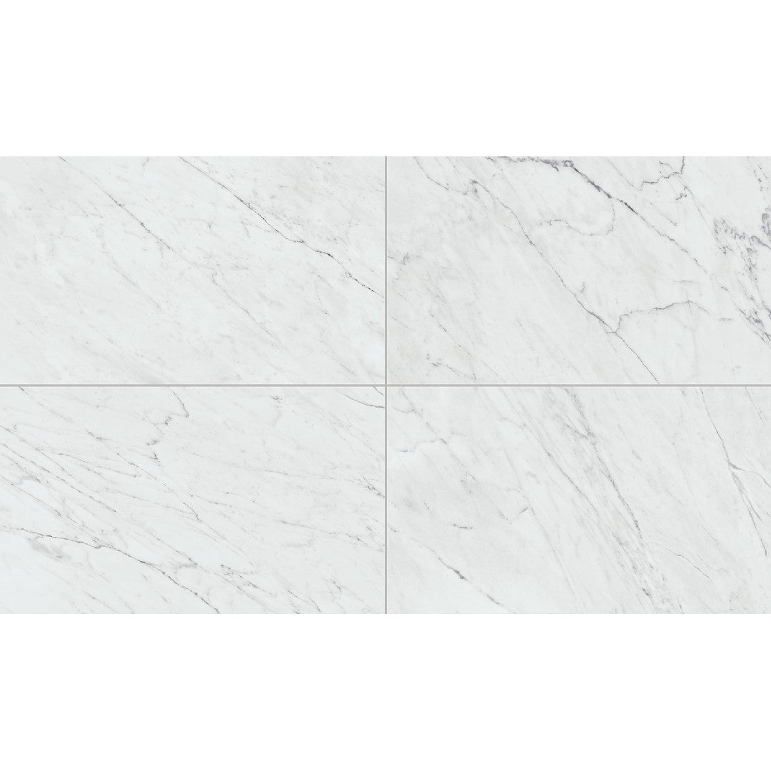 Daltile Marble Attache Lavish 12" x 24" Satin Rectified Porcelain Floor Tile