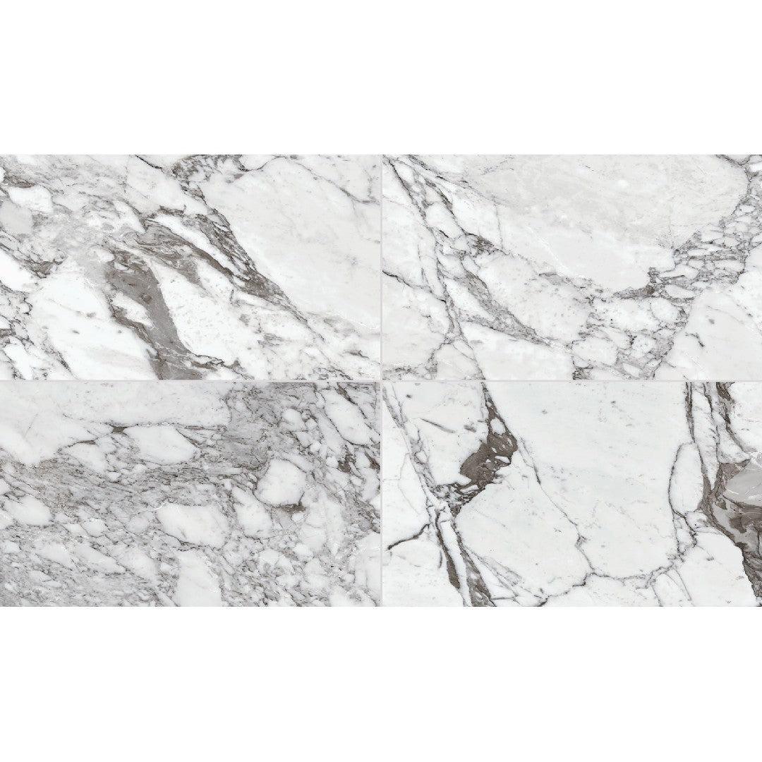 Daltile Marble Attache Lavish 24" x 48" Polished Rectified Porcelain Floor Tile