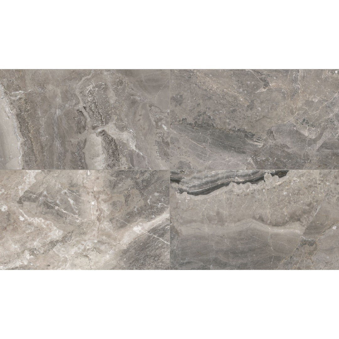 Daltile Marble Attache 24" x 48" Satin Rectified Porcelain Floor Tile