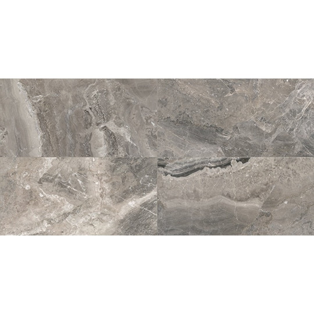 Daltile Marble Attache 12" x 24" Polished Rectified Porcelain Floor Tile