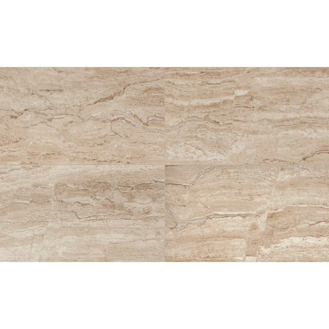 Daltile Marble Attache 24" x 48" Polished Rectified Porcelain Floor Tile