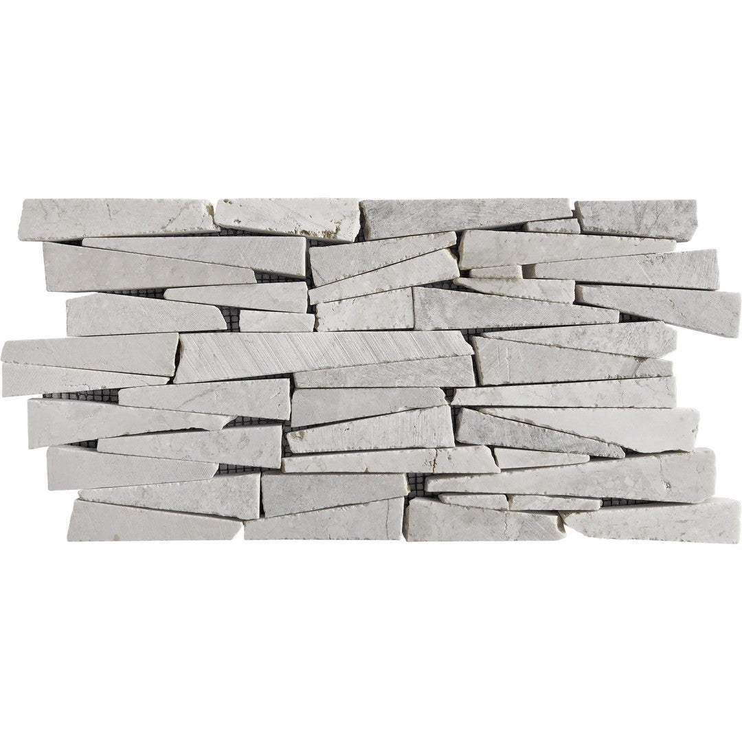 Bati Orient Opus Floor 6" x 12" Wall Cladding Marble Mosaic