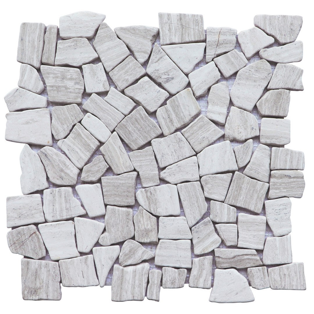 Bati Orient Ancient 12" x 12" Matte Mini Opus Marble Mosaic